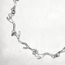 Halskde af slv grene