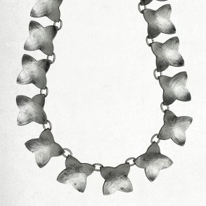 Stjerneblomst slv halskde