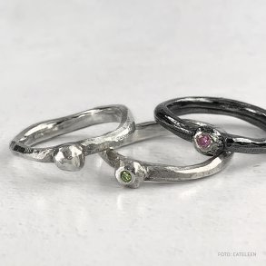 Samleringe med lille kugle